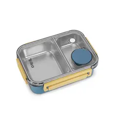 TRIKO - Contenedor Lonchera de Acero Doble 750 ml