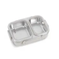 TRIKO - Contenedor Lonchera de Acero Doble 800 ml