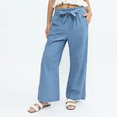 SYBILLA - Jean Wide Leg Tiro Alto Mujer