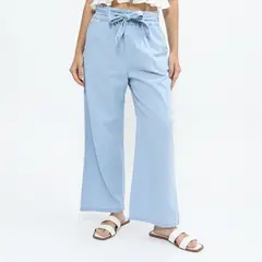 SYBILLA - Jean Wide Leg Tiro Alto Mujer