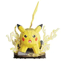 PUZZ4D BRAND - Rompecabezas 4d Pikachu Pokemon 4d Build