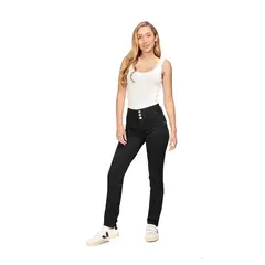 VRP BY VIVIANA RIVAS PLATA - Pantalón Slim Tiro Alto Mujer