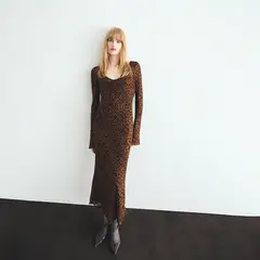 MANGO - Vestido Largo Mujer