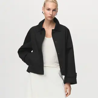 MANGO - Trench Corto Mujer