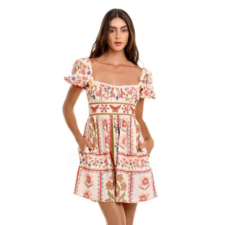 AGUA BENDITA - Vestido Corto Mujer