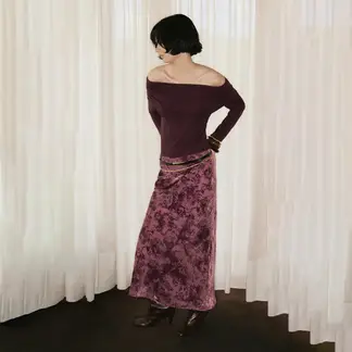 MANGO - Falda Larga Mujer