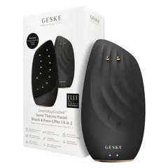 GESKE - Sonic Thermo Facial Brush & Face-lifter Black