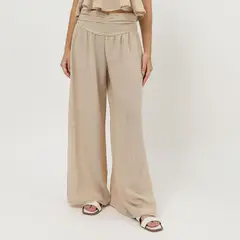 SYBILLA - Pantalón Balloon Tiro Medio Mujer