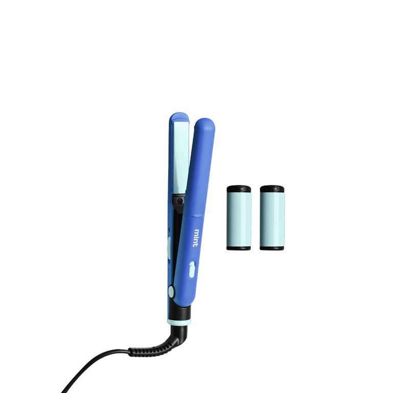 Mini Alisador Azul 2 En 1
