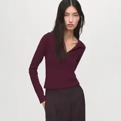 MANGO - Chompa Manga Larga Mujer