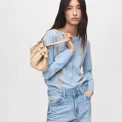 MANGO - Chompa Manga Larga Mujer