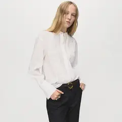 MANGO - Blusa Manga Larga Mujer