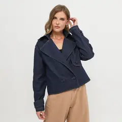APOLOGY - Trench Denim Corto Mujer