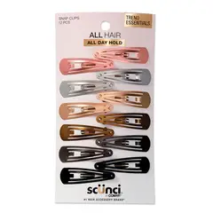 SCUNCI - Snap Clip Decorative 12unds.