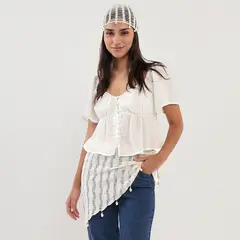 SYBILLA - Pañuelo Conchitas Mujer