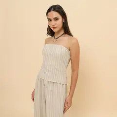 SYBILLA - Top Strapless Mujer