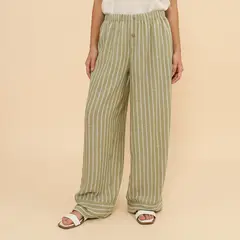 SYBILLA - Pantalón Fluido Mujer