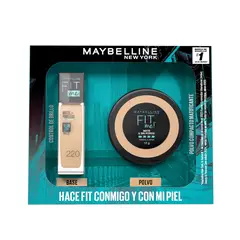 MAYBELLINE - Pack Fit Me Base 220 & Polvo 222