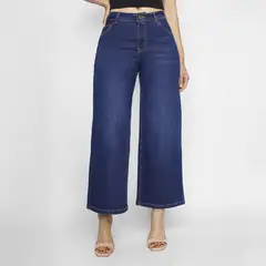 KANSAS - Jean Culotte Tiro Alto Mujer