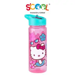 SCOOL - Tomatodo Con Caña 590ml Pp Ranger Hello Kitty