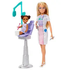 BARBIE - Profesiones Set De Juego Con Muñeca Sorpresa