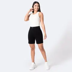 PIONIER - Bermuda Jean Slim Fit Mujer