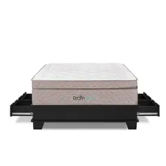 DROM - Cama Mild 4 Cajones Queen Laqueado