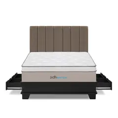 DROM - Dormitorio Natten 4 Cajones Queen Laqueado