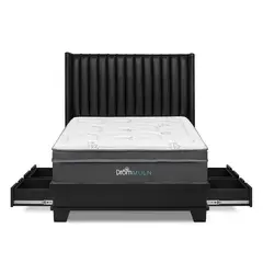 DROM - Dormitorio Moln 4 Cajones 2 Plz Laqueado