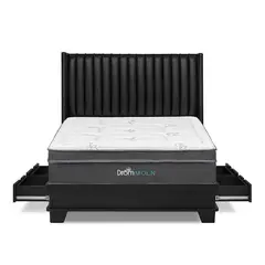 DROM - Dormitorio Moln 4 Cajones Queen Laqueado