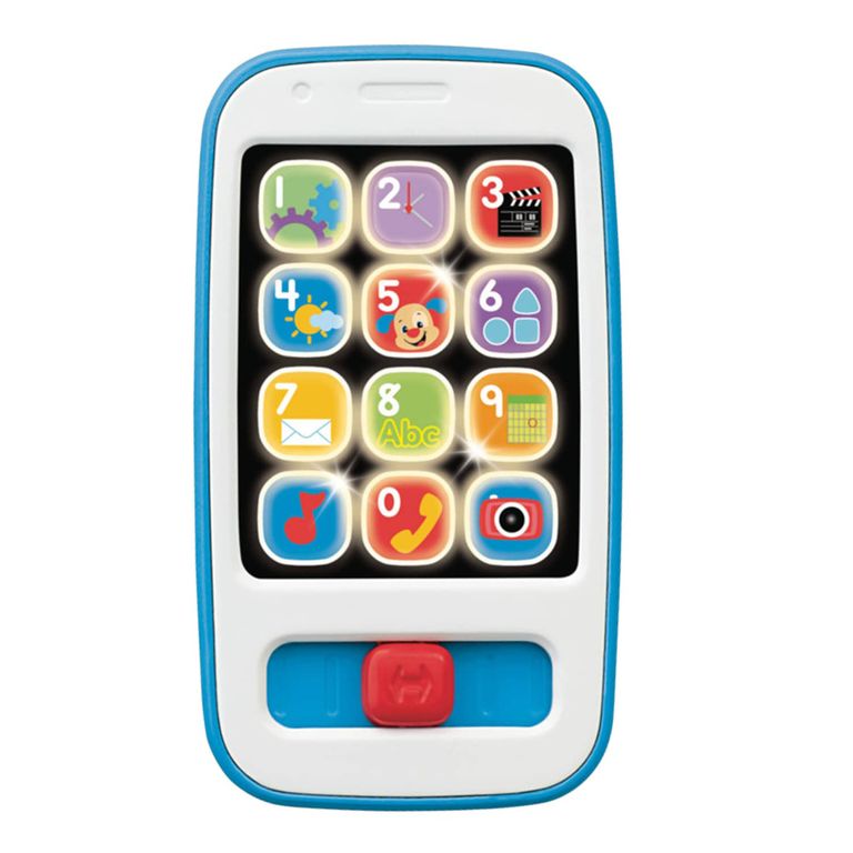 Juguete Smartphone De Aprendizaje Azul Fisher-price Ríe Y Aprende
