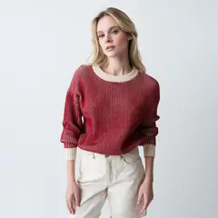 NAF NAF - Chompa Manga Larga Mujer