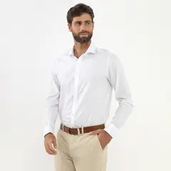 WOLF&HANK - Camisa MangaLarga Casual Hombre