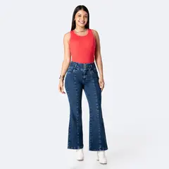 PIONIER - Jean Flare Tiro Alto Mujer