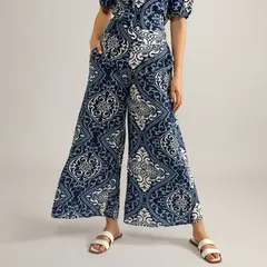 ELLE - Pantalón Tiro Medio Mujer