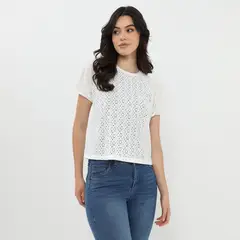 ELLE - Polo Manga Corta Mujer