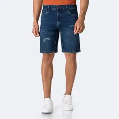 PIONIER - Bermuda Denim Hombre