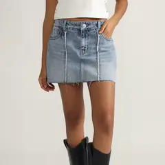 DENIMLAB - Falda Short Denim Mujer