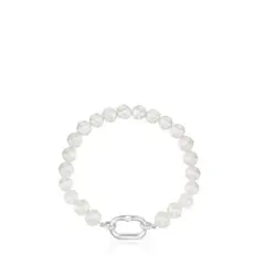 TOUS - Pulsera De Perlas Con Anilla Plata
