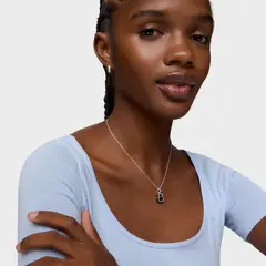 TOUS - Gargantilla Plata Oso Galaxy Negro