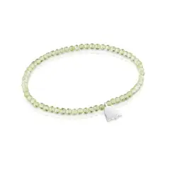 TOUS - Pulsera Peridoto Plata Tulipan