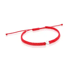 TOUS - Pulsera Cordón Rojo Corazón