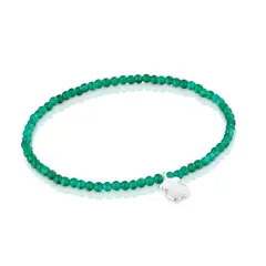 TOUS - Pulsera Cuarcita Verde Oso