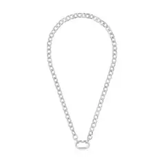 TOUS - Gargantilla Plata 1ªley Oval 20 Mm