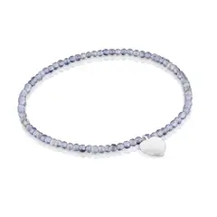 TOUS - Pulsera Iolitas Plata 1ªley Corazon