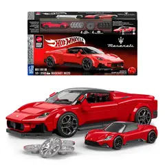 MATTEL BRICK SHOP - Juguete De Construcción Speed Maserati Escala 1:32 Hot Wheels