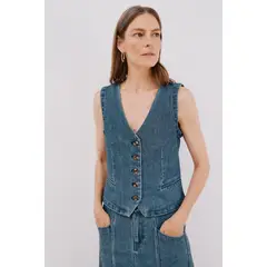 CORTEFIEL - Chaleco Mujer