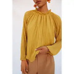 CORTEFIEL - Top Manga Larga Mujer