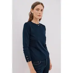 CORTEFIEL - Chompa Manga Larga Mujer