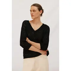 CORTEFIEL - Chompa Manga Larga Mujer